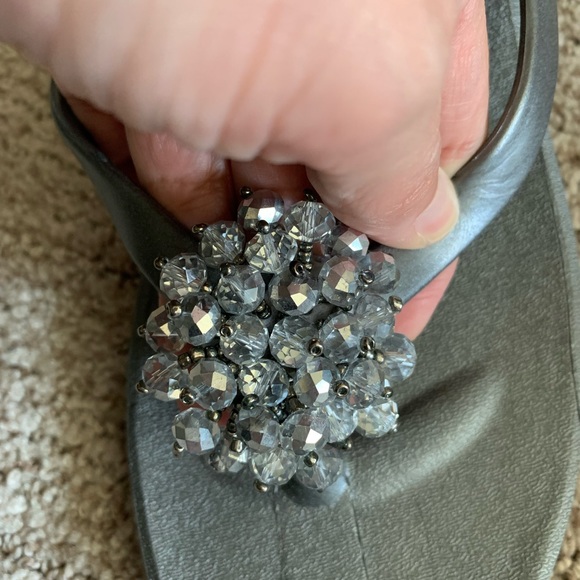 NWT OKA-B Flip Flops Size L (9.5-10.5) $58! - Picture 3 of 6